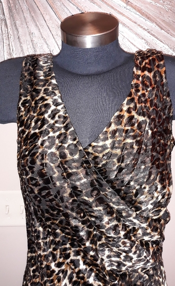 Animal Print Dress - Picture 2 of 4